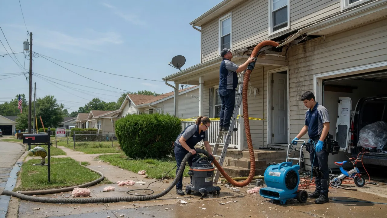 Water Damage Restoration in Coalport, PA near me